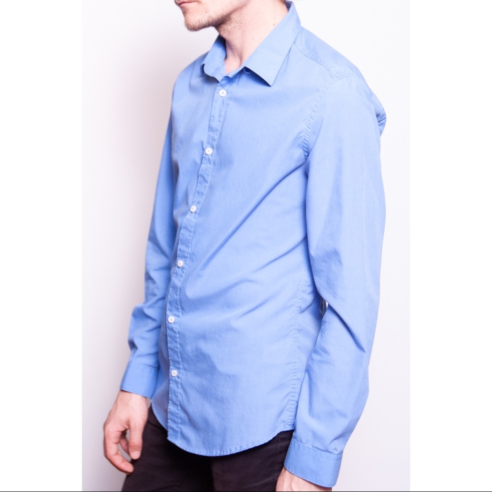H&M Button Up Blue